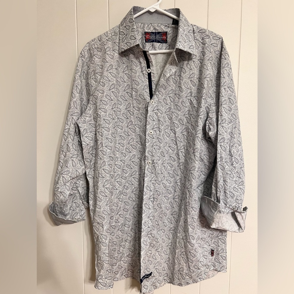 English Laundry Long sleeve button down Shirt Sz XL